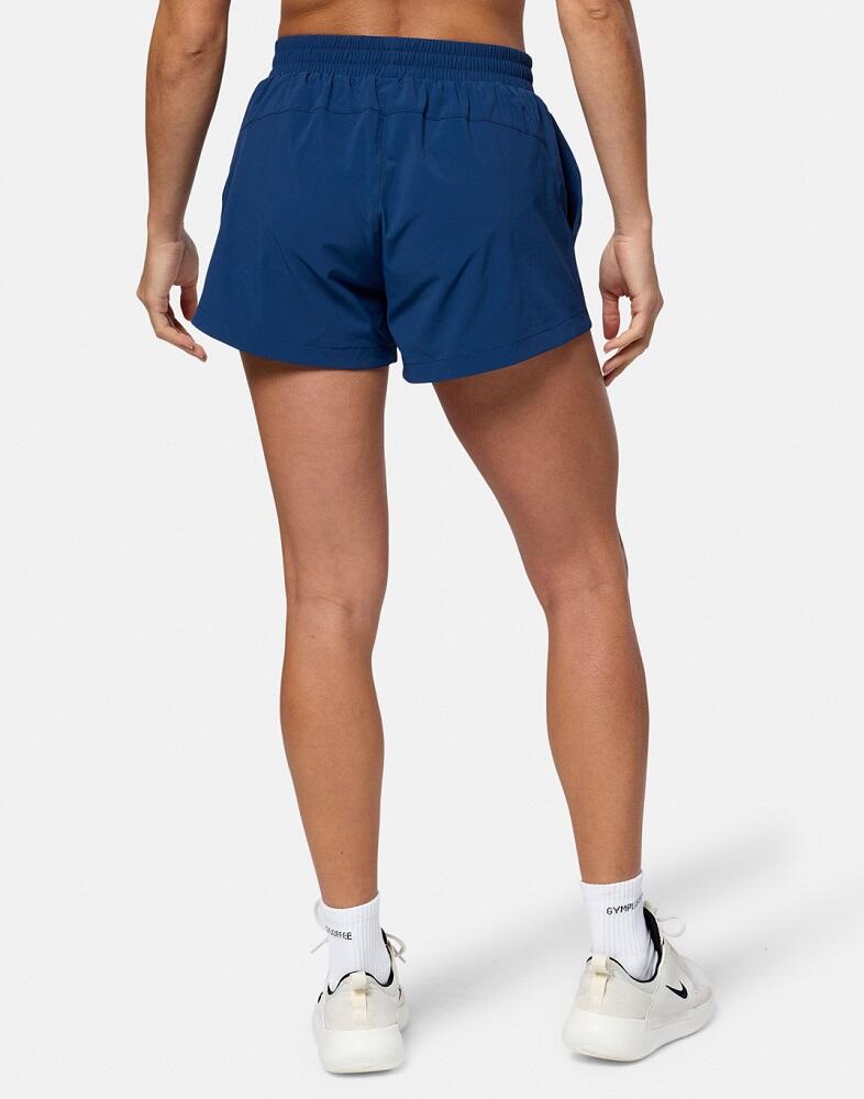 Gym + Coffee Women's Contender Shorts - Petrol Blue 4/4
