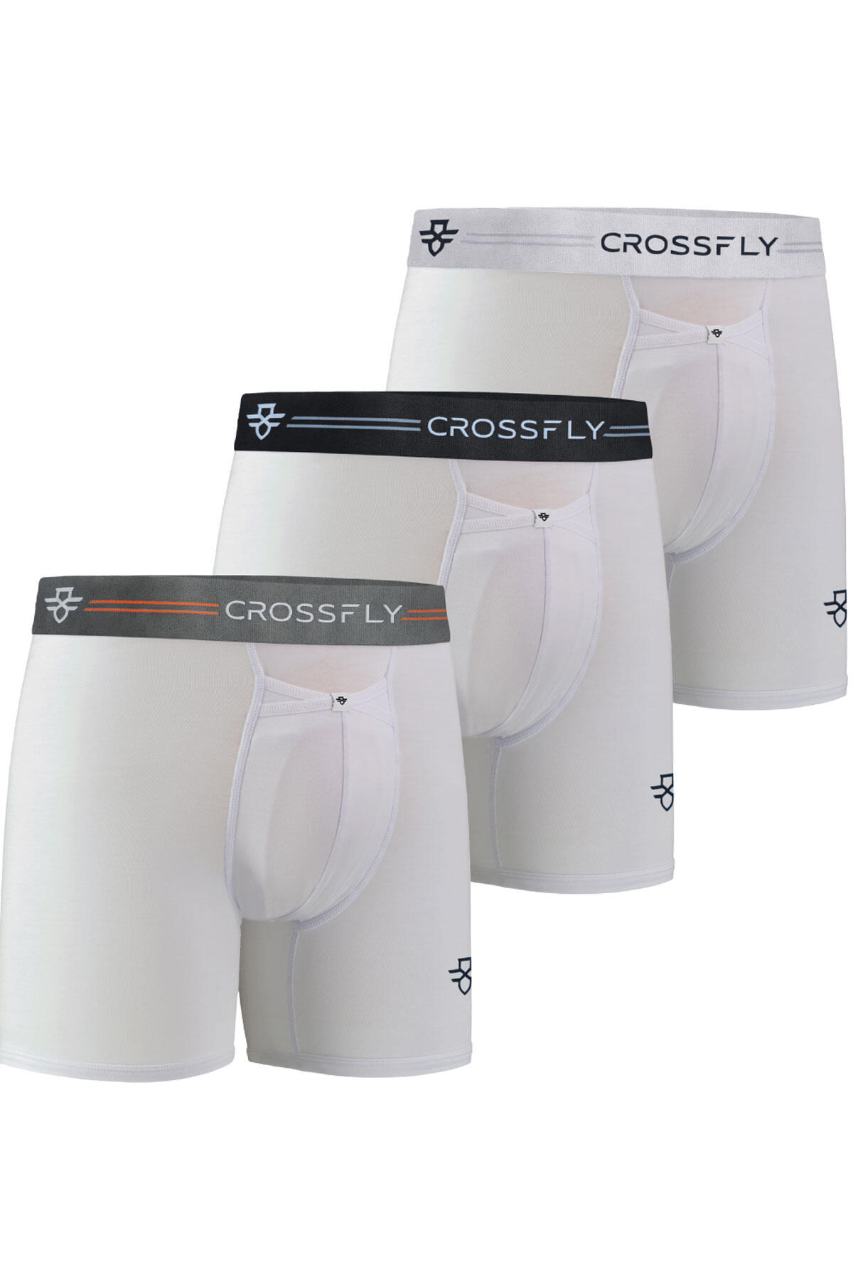 CROSSFLY Men's Crossfly Ikon 6" Trio Boxers