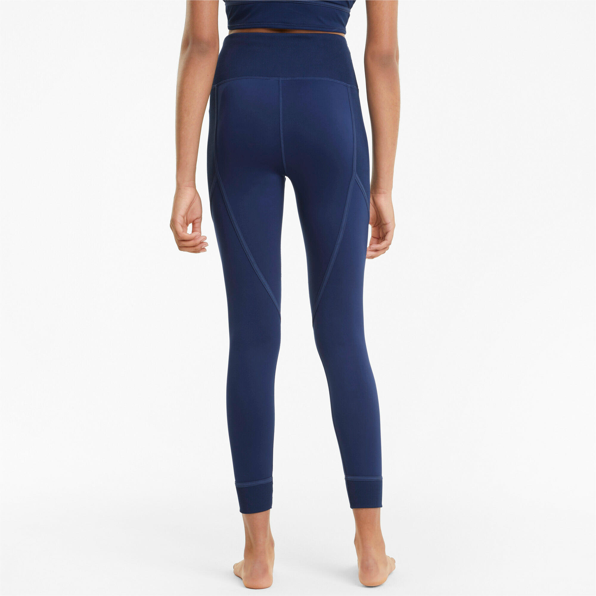 Leggings a vita alta da donna Puma Studio Rib 7/8 4/5