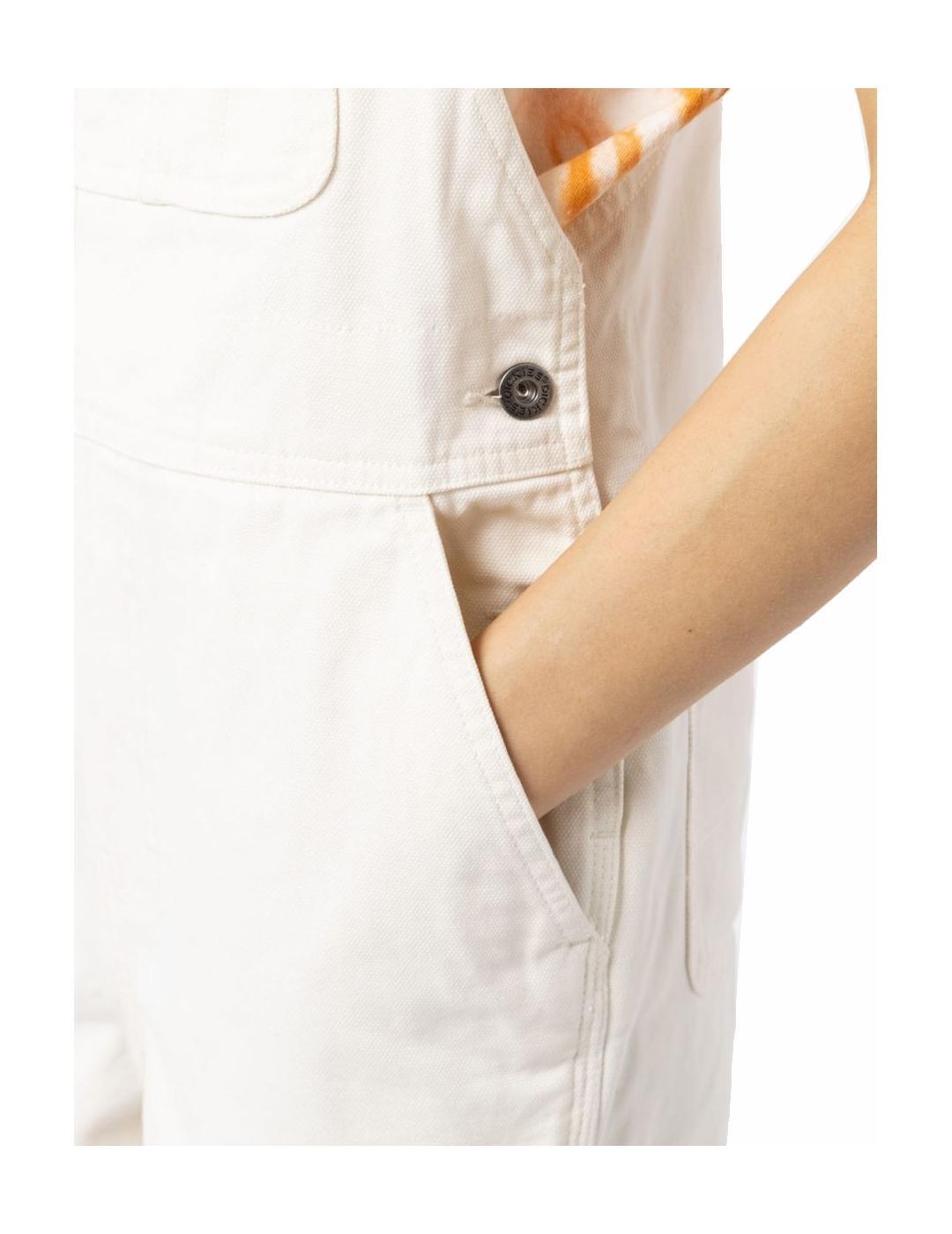 Shorts da uomo Dickies in tela bianca 4/5