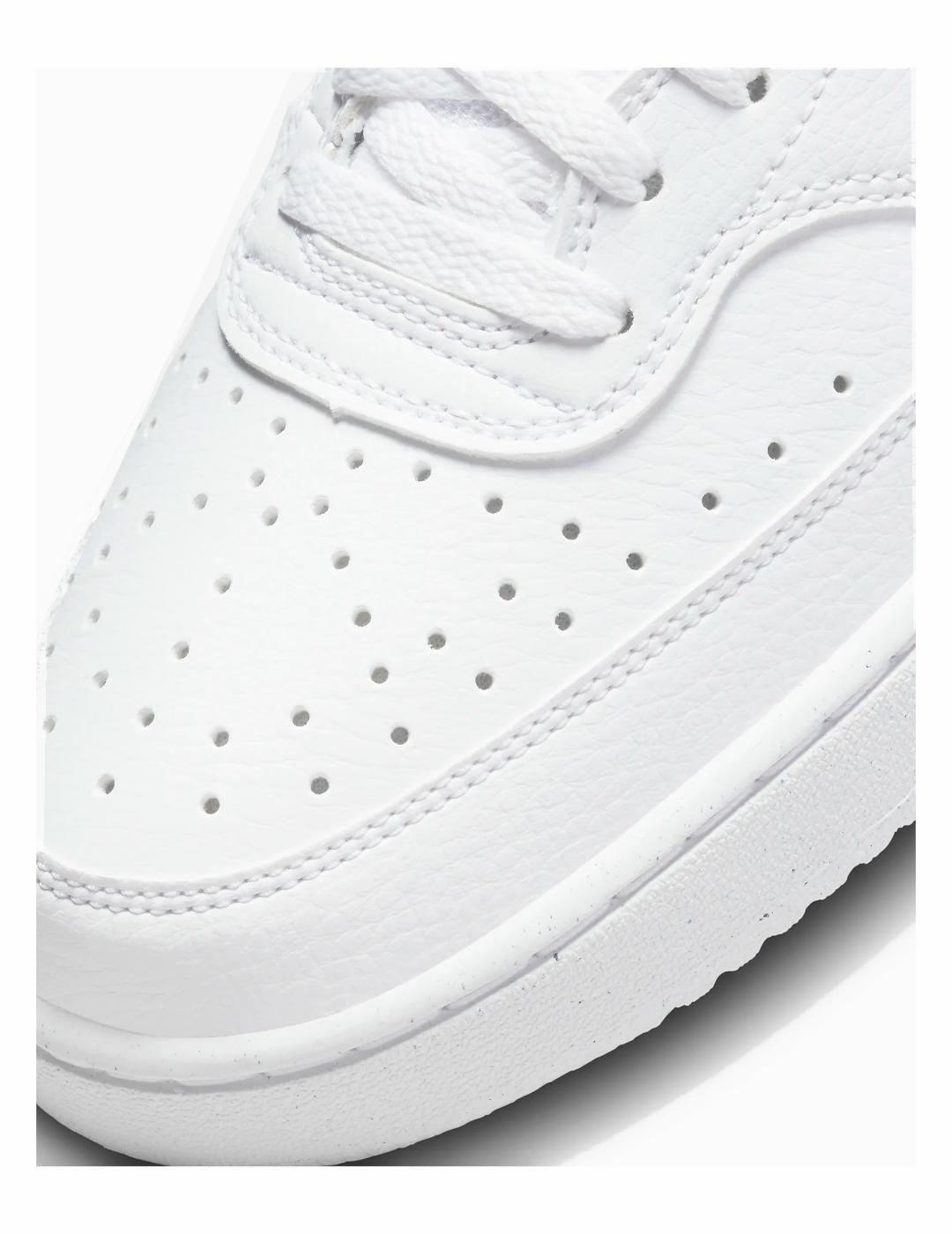 Zapatillas para Hombre Nike Court vision low Blanco 5/5