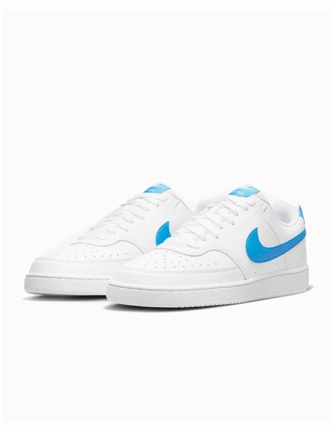 Zapatillas para Hombre Nike Court vision low Blanco 3/5