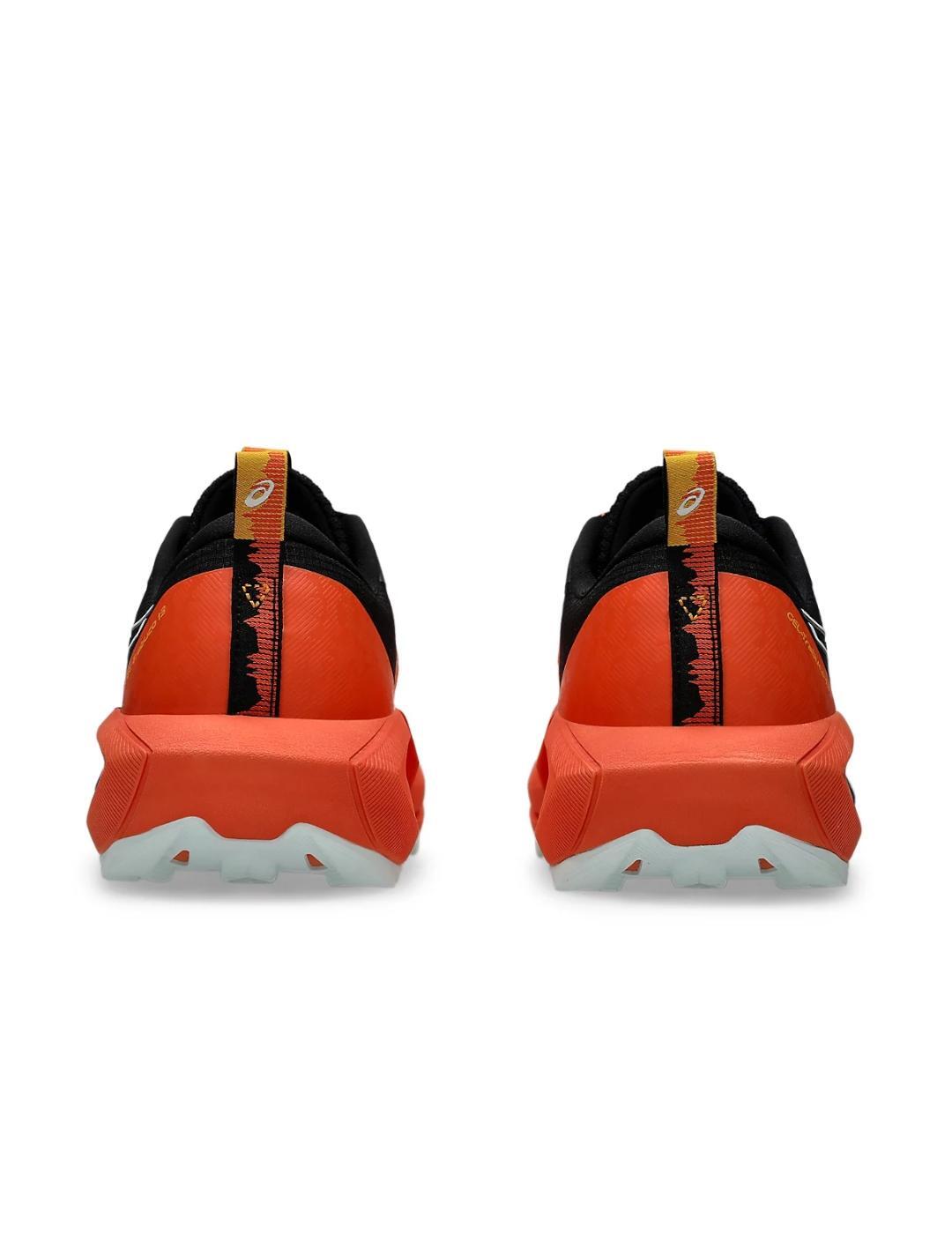 Chaussure Trail Homme - ASICS Gel Trabuco 13 - Nova Orange/Aqua 6/6