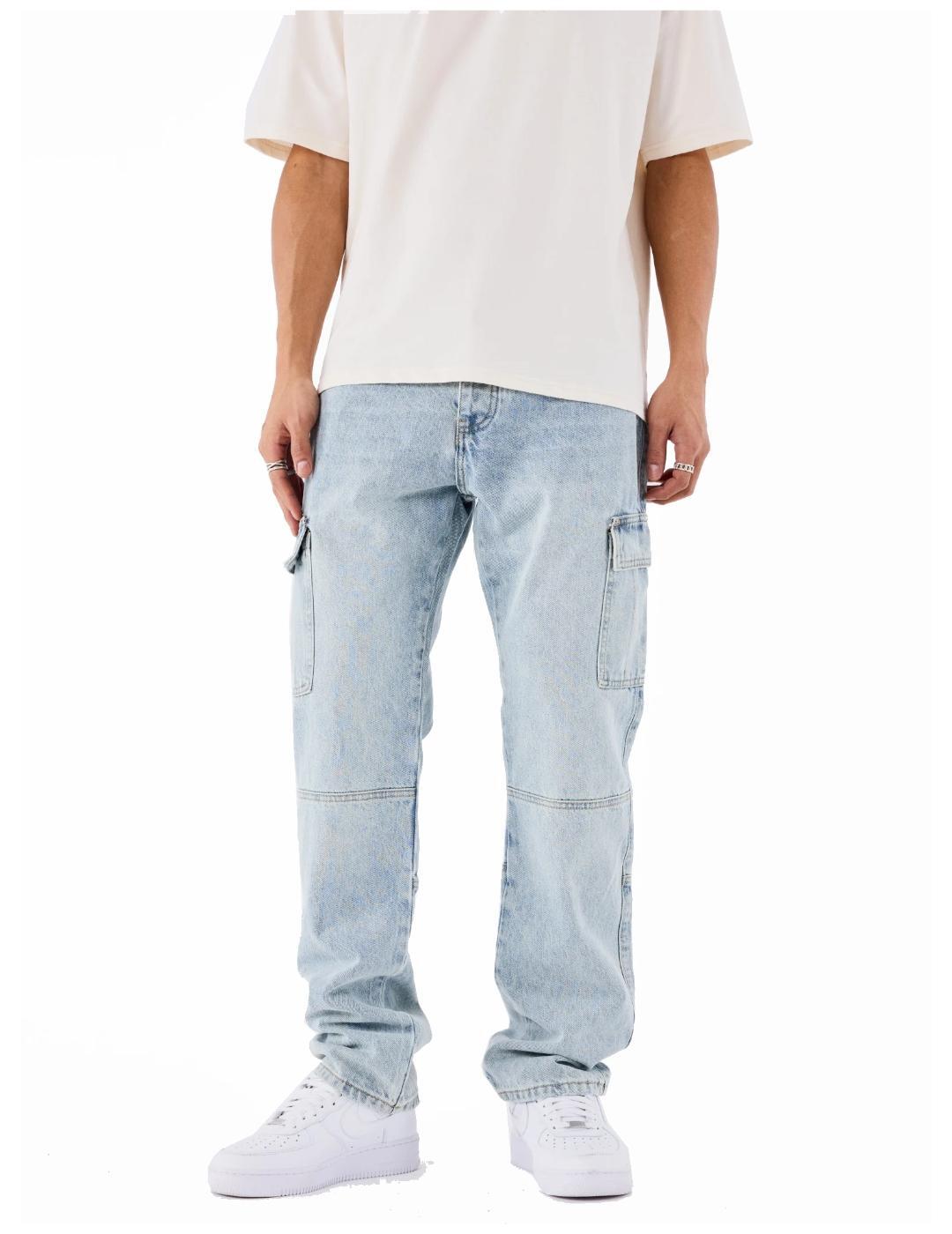 Pantalon pour Homme Project x Paris Jean Bleu 1/4