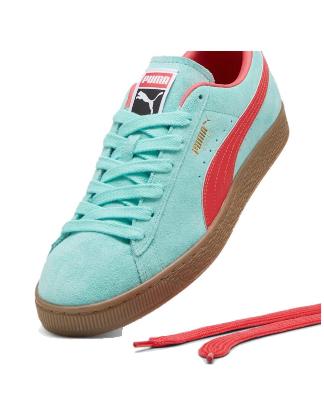 Chaussures de sport Puma Suede Terrace Vert 4/7