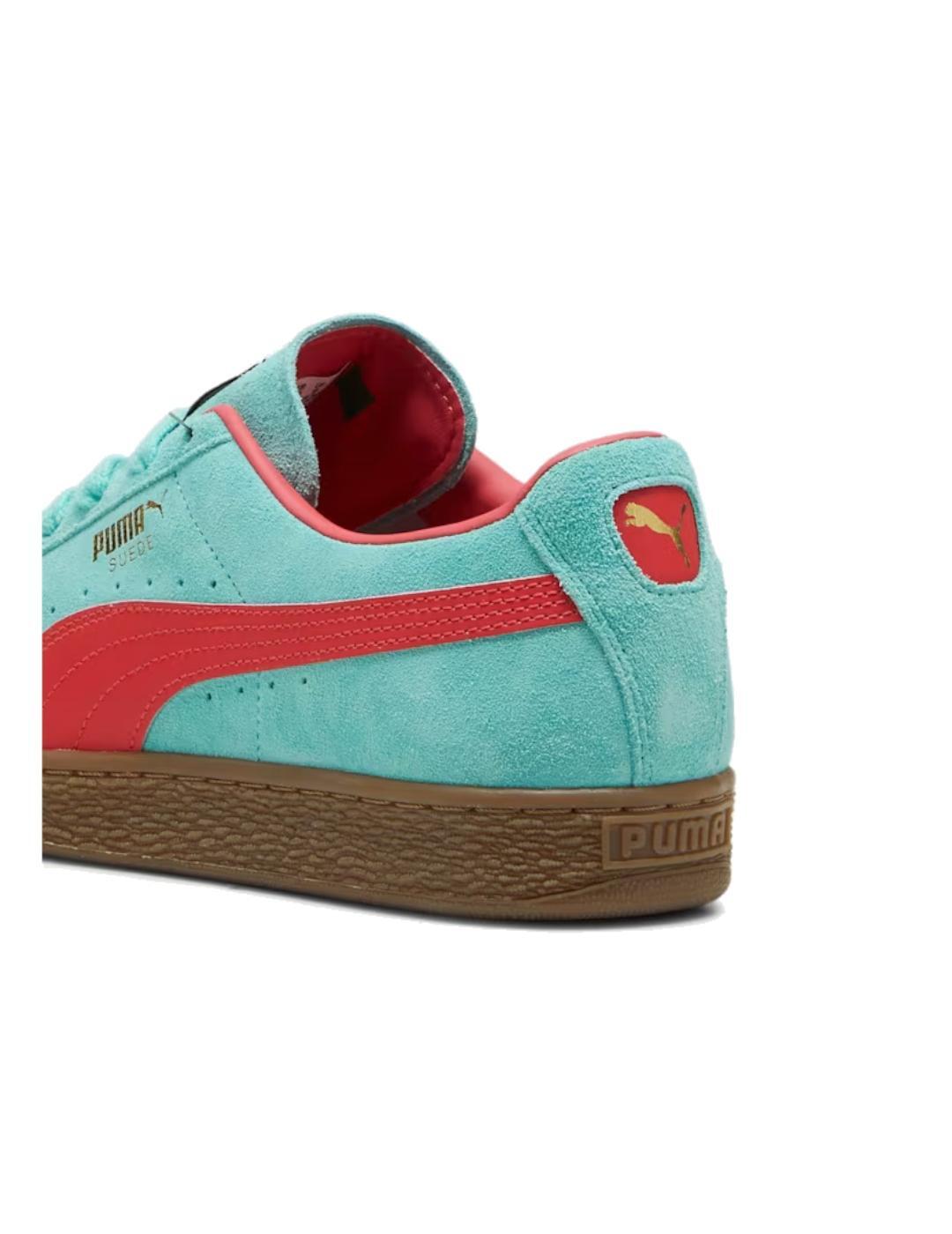 Chaussures de sport Puma Suede Terrace Vert 5/7