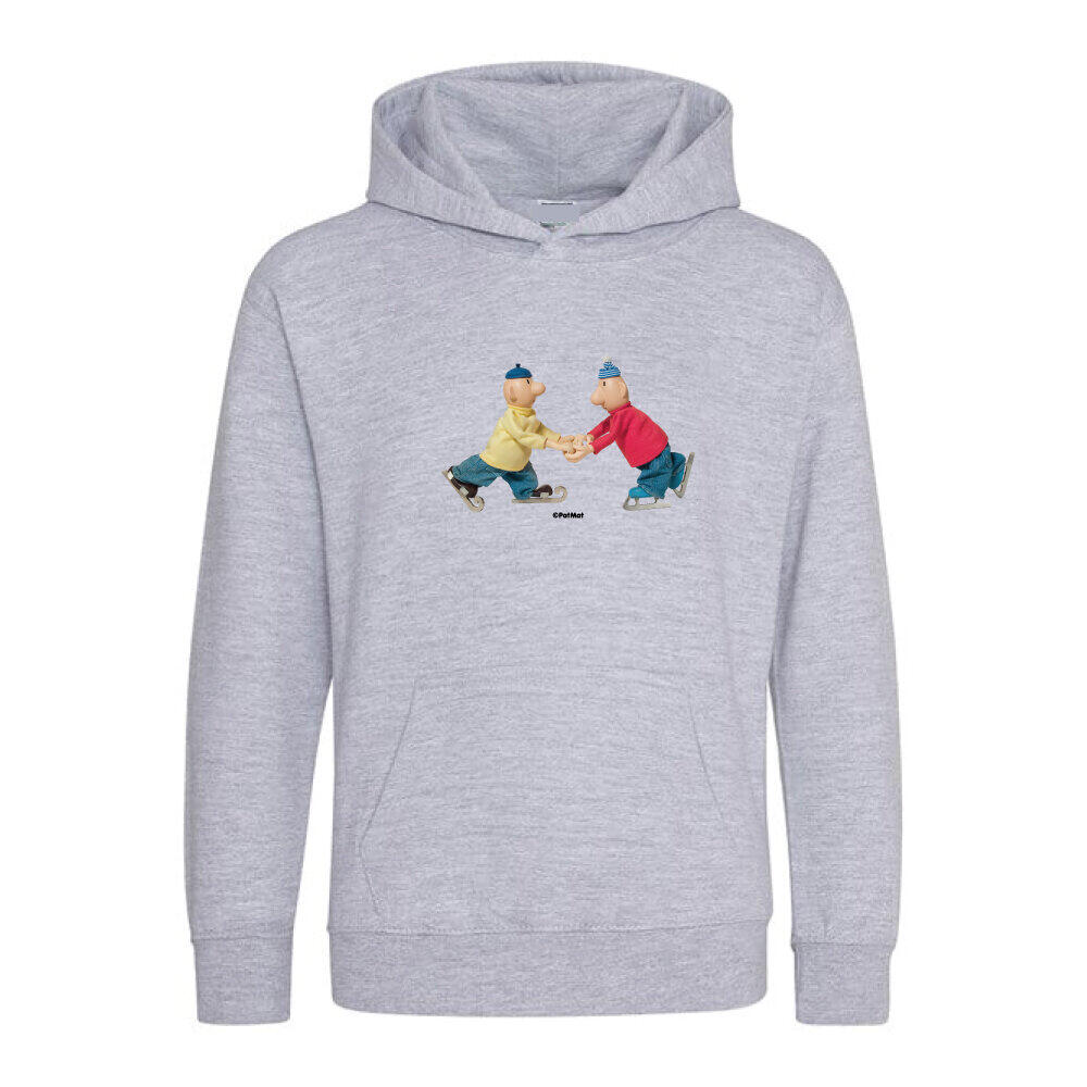 HINGLY Hooded sweater Buurman & Buurman Grijs Schaatsen
