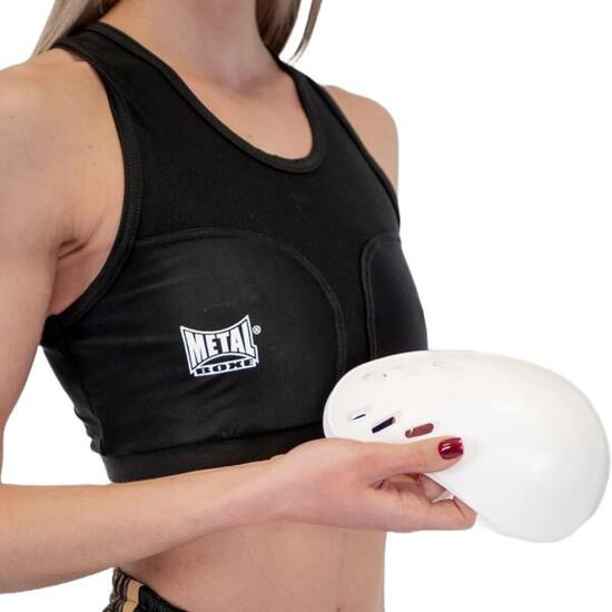Metal Boxe Brassière Avec Coques Noir M