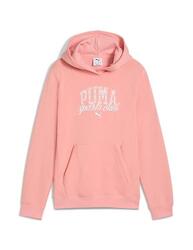 Maillot et sweat à capuche pour fille Puma Class, rose.