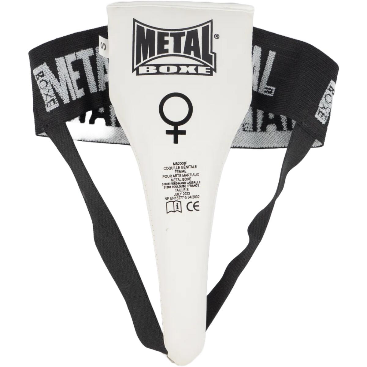 Metal Boxe - Metal Boxe Coquille De Protection Femme Blanc S - Protection Pelvienne - Blanc - S - Decathlon