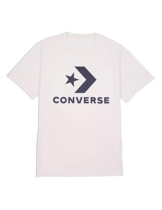 T-shirt à manches courtes pour homme Converse Logo étoile Blanc