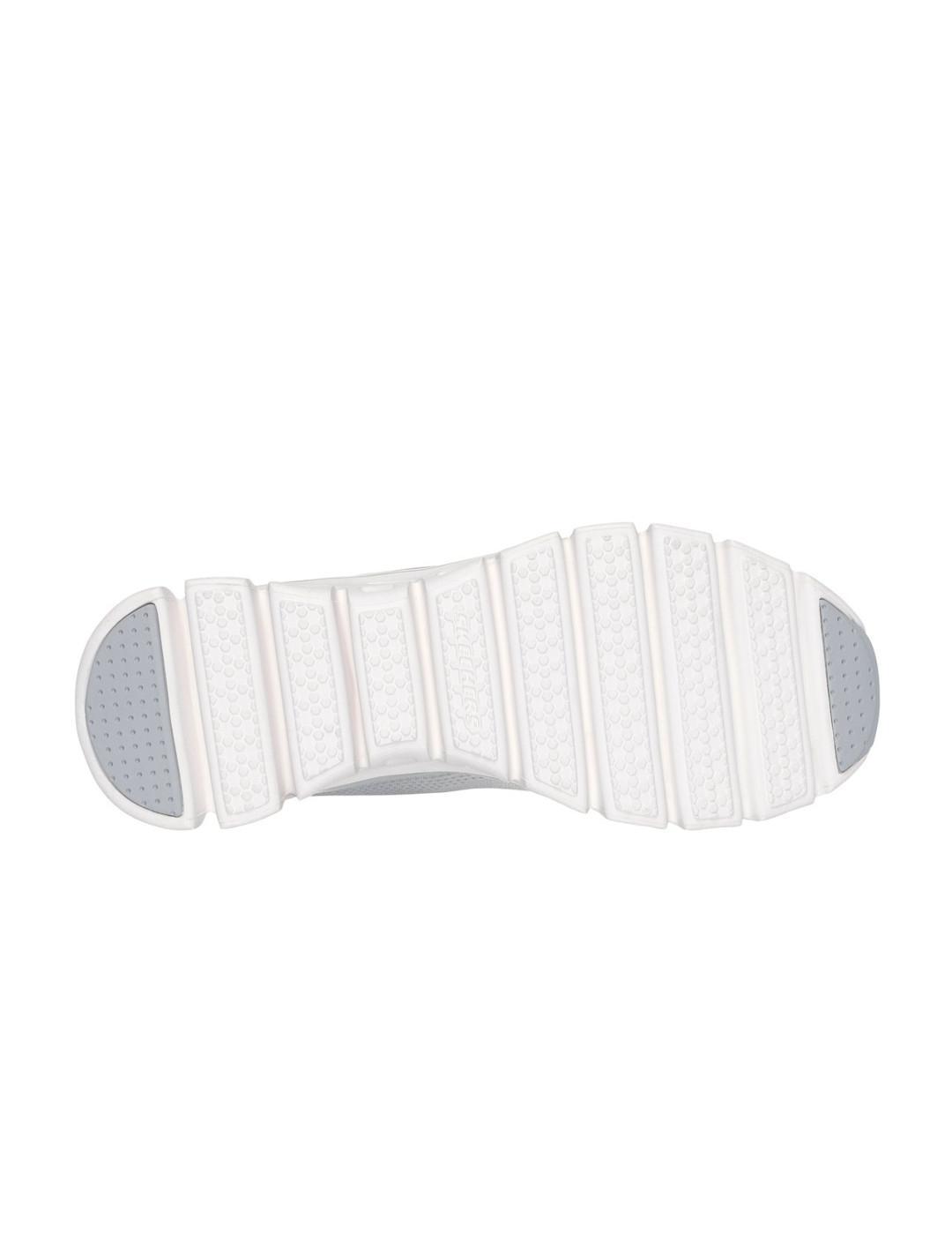Zapatillas Skechers Mujer Glide-Step - Excite Grises 5/5
