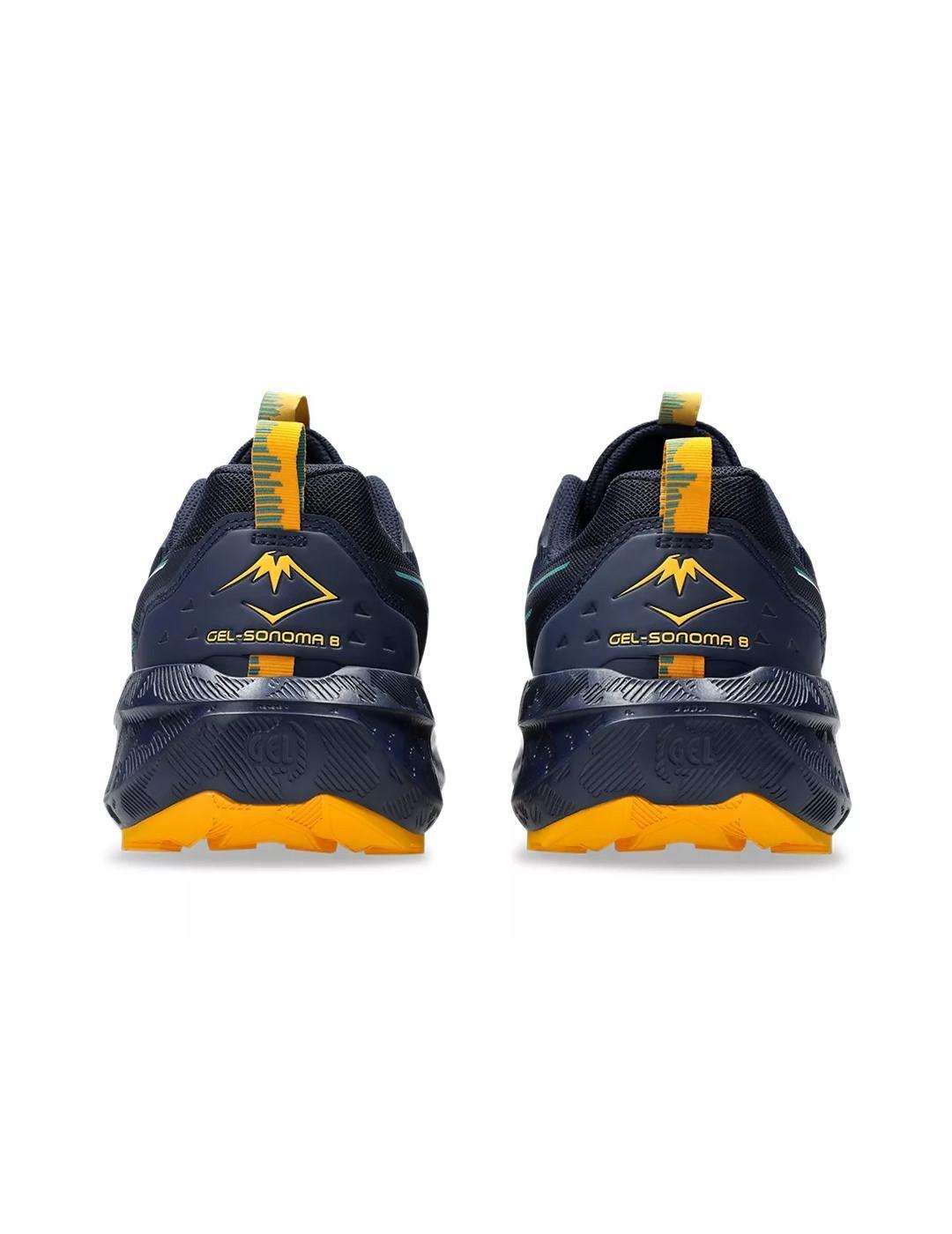 Hardloopschoenen Mannelijk Asics Gel-Sonoma 8 Blauw 7/7