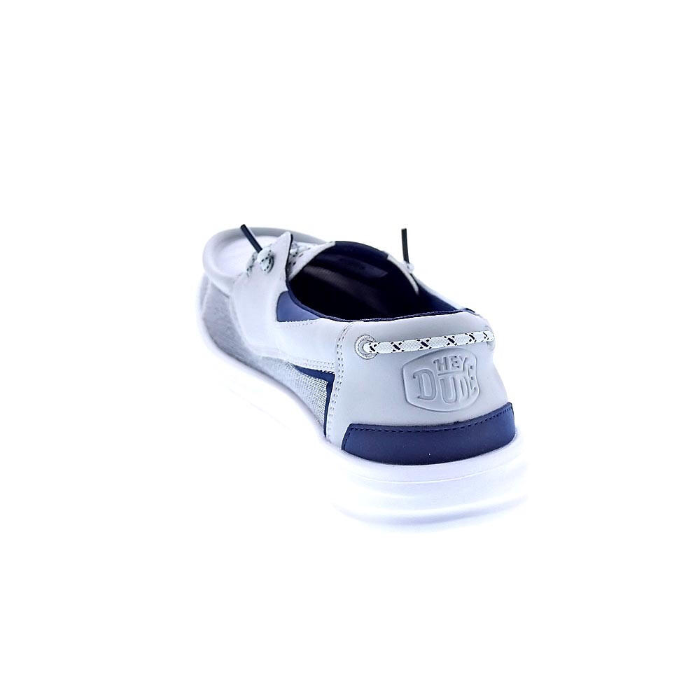 Mocasines HEY DUDE  Welsh Grip Gris  Hombre 3/4