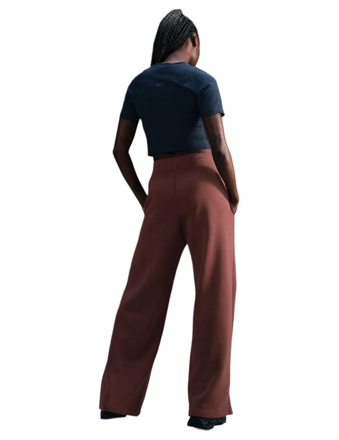 Pantalón para Mujer Nike Sportswear phoenix Granate 2/4