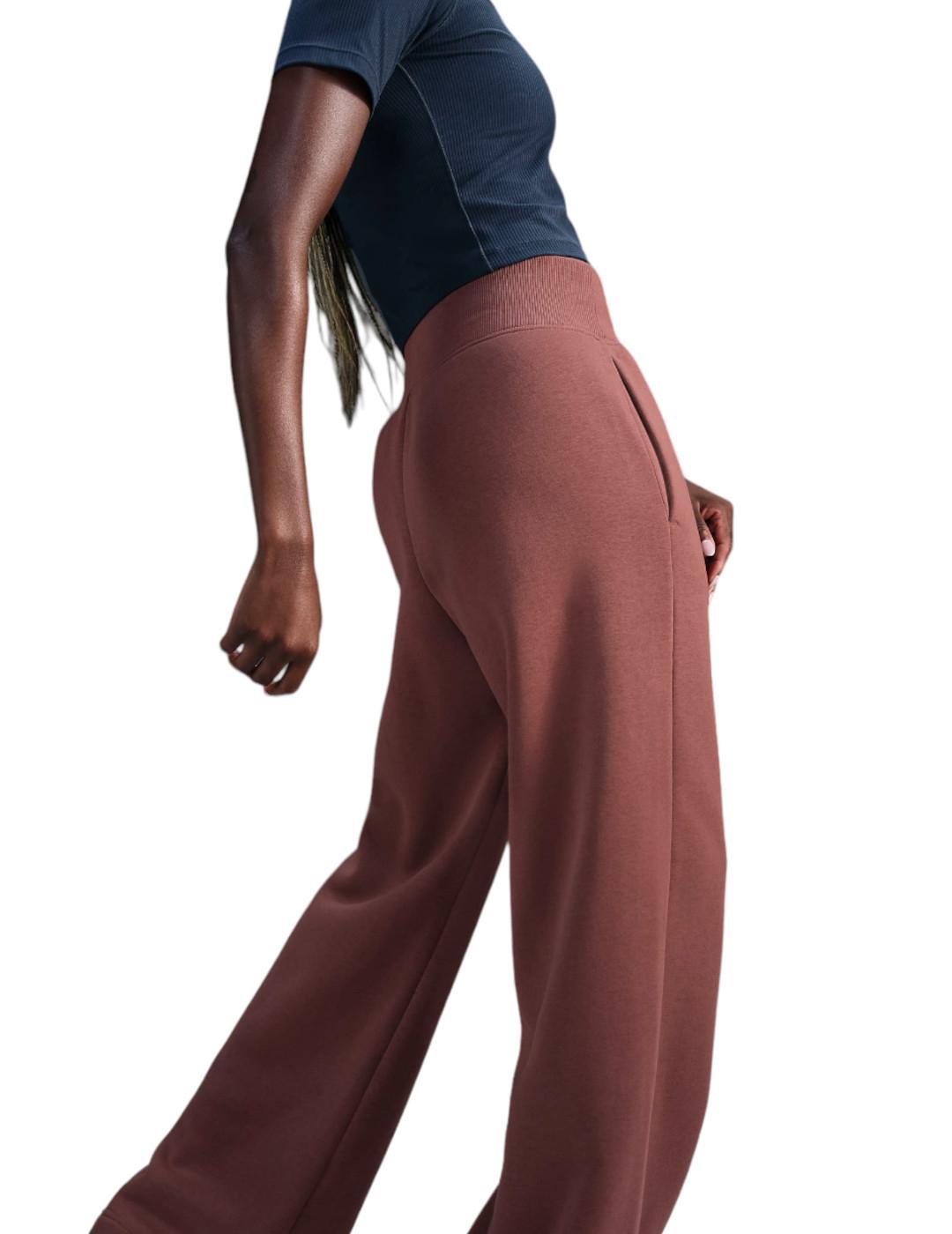 Pantalón para Mujer Nike Sportswear phoenix Granate 4/4