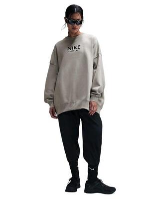 Nike sportswear oversized damessweatshirt met ronde hals