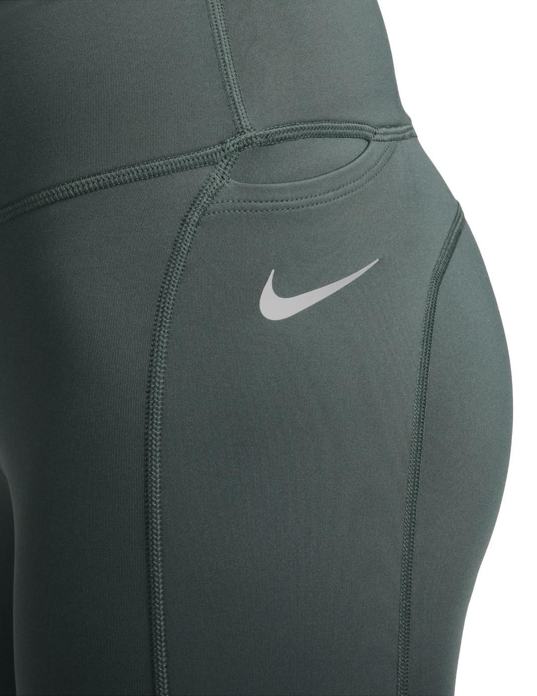 Leggings y corsés para Mujer Nike Fast Verde 3/4