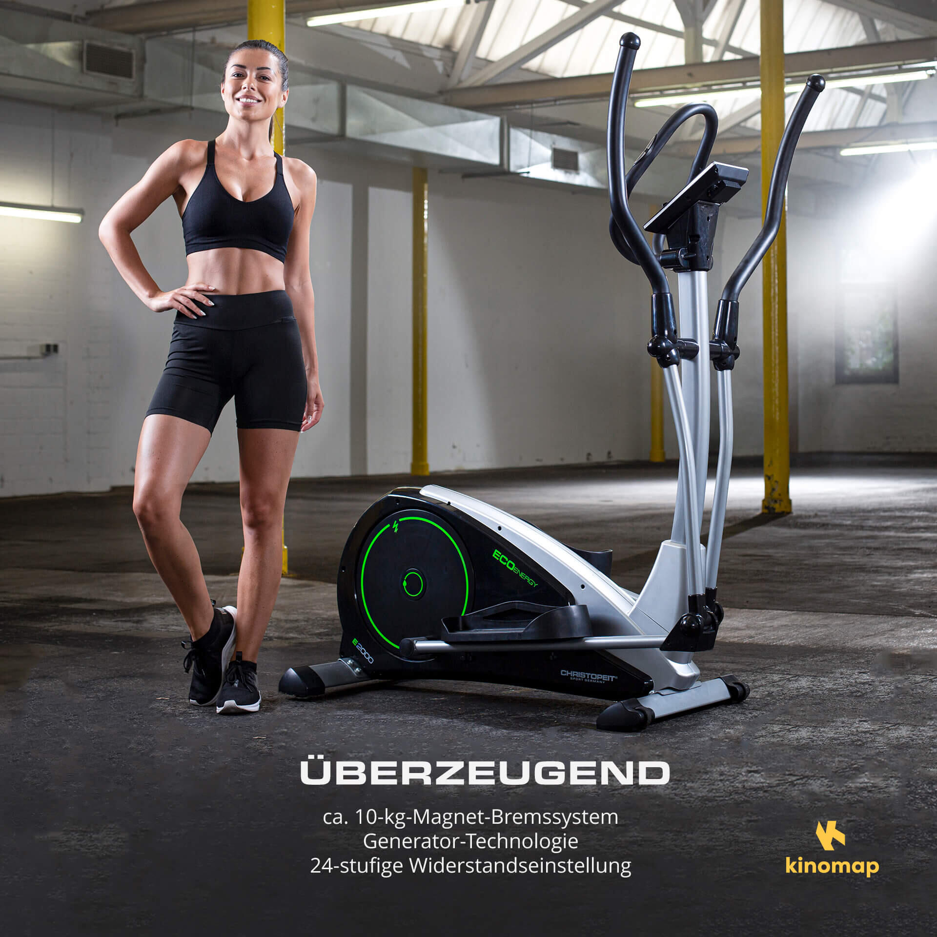 Ergomètre pour crosstrainer Christopeit ECO 2000 7/7