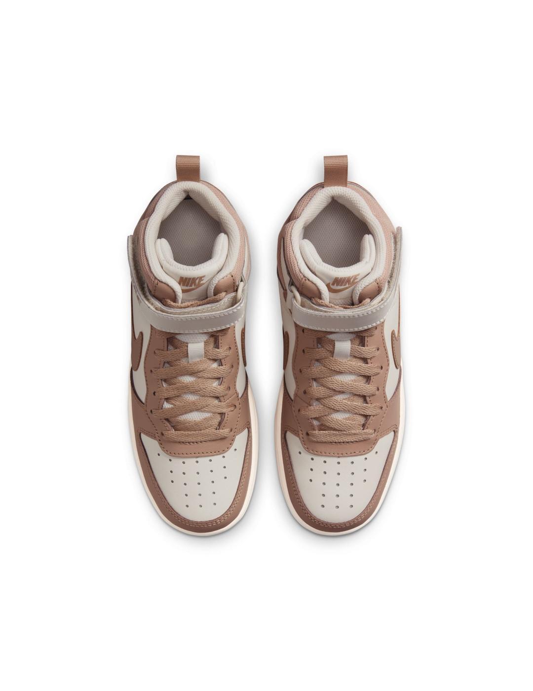 Zapatillas para Niño Nike  court borough mid2  Tostado 4/6