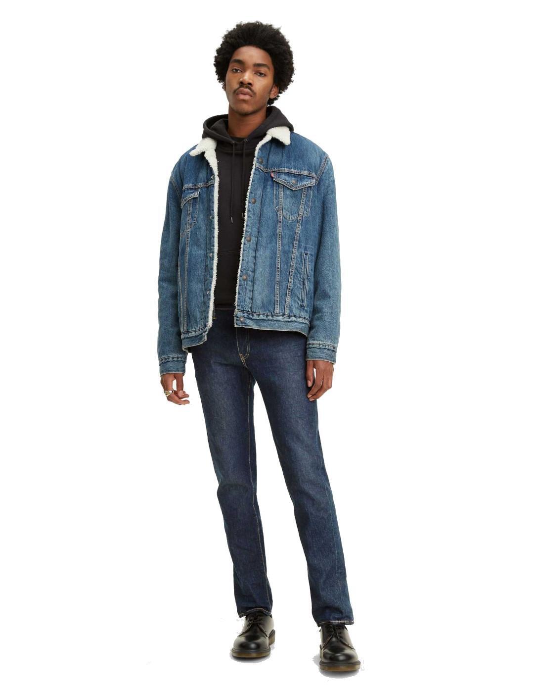 Pantalon pour homme Levis 511 slim Bleu. 1/4