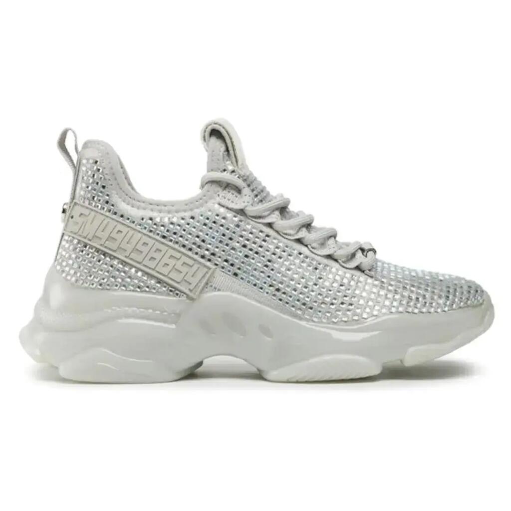 Chaussures pour femmes Steve Madden Baskets Maxima-R Argentées