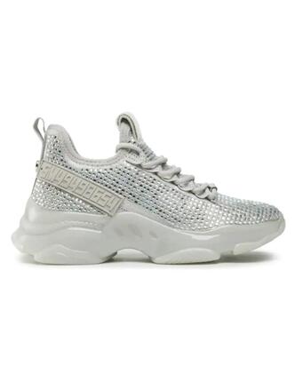 Chaussures pour femmes Steve Madden Baskets Maxima-R Argentées