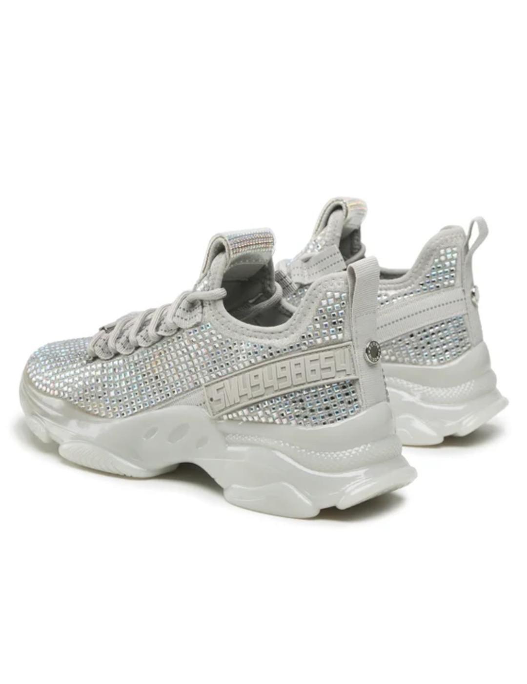 Sneakers da donna Steve Madden Maxima-R Argento. 3/6