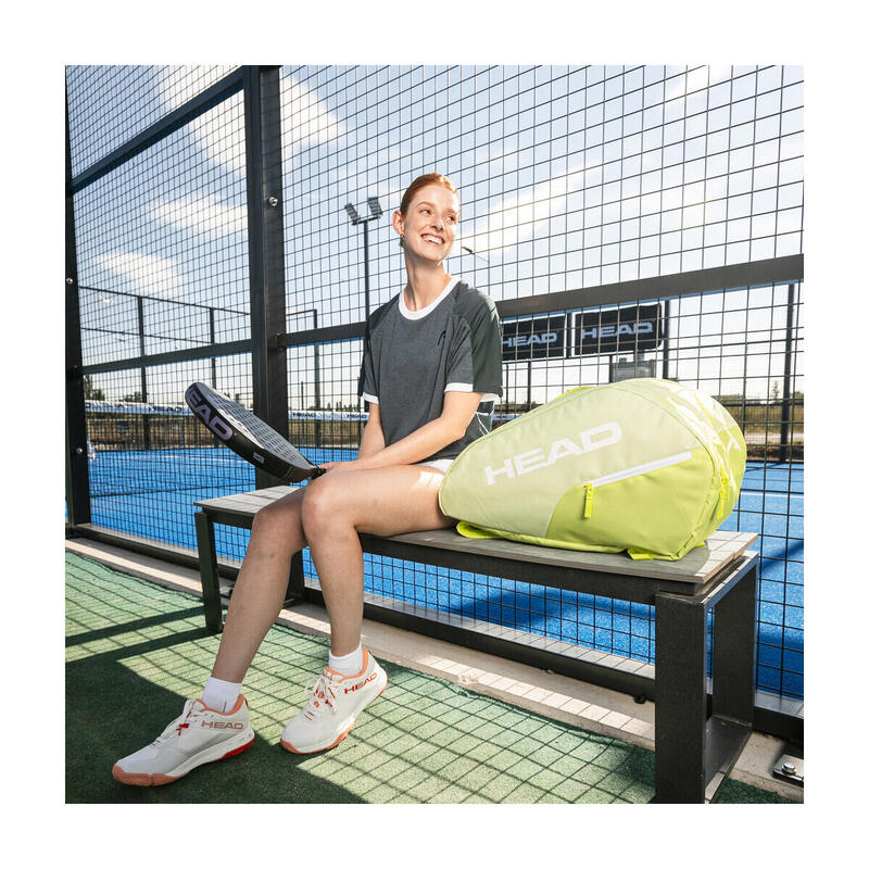 HEAD BASE Padel Bag M 2025 Verde (Paletero)