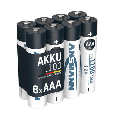 Micro AAA Akku 1100 mAh Hohe Kapazität