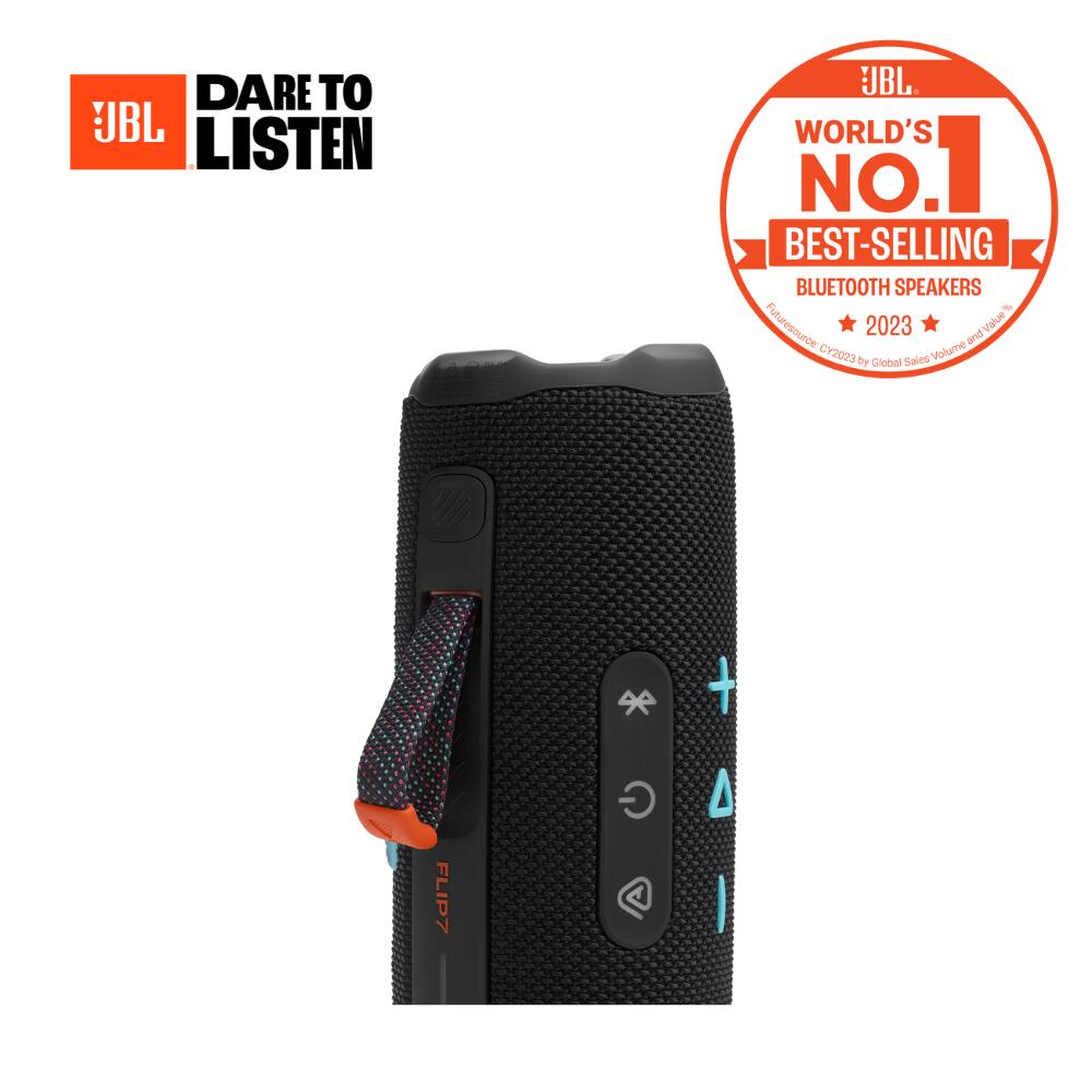 Online Exclusive Color】Flip Portable Speaker Black Orange