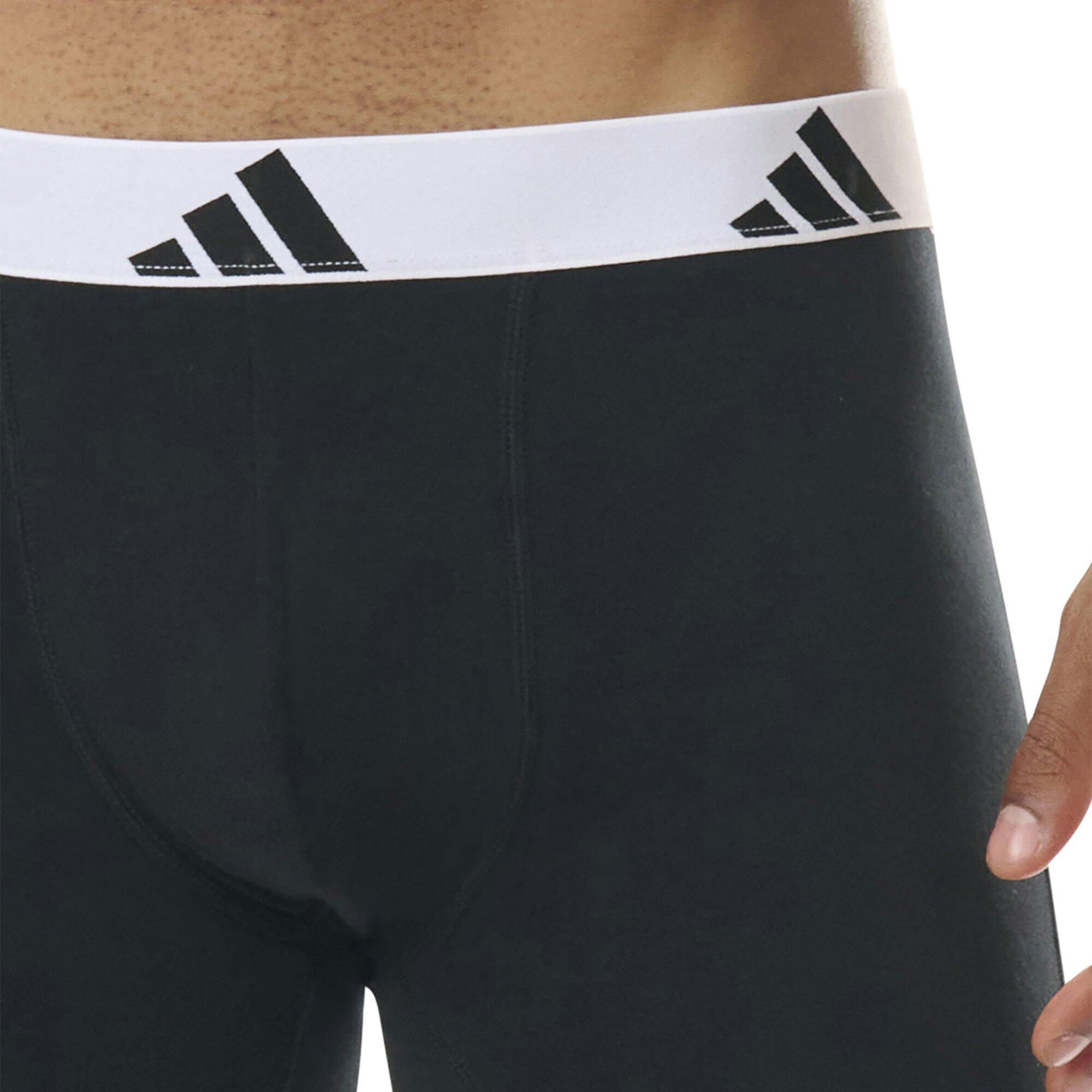 Adidas Basic Boxer Brief Men Herren Unterhose Shorts Unterwäsche 3er Pack 5/7