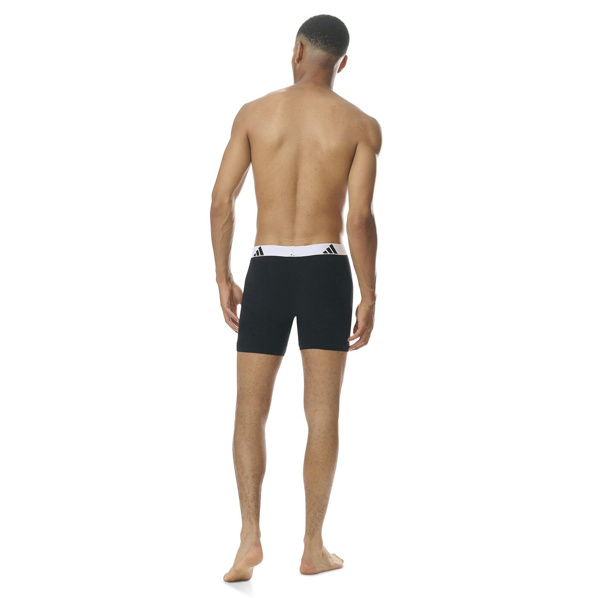 Adidas Basic Boxer Brief Men Herren Unterhose Shorts Unterwäsche 3er Pack 7/7