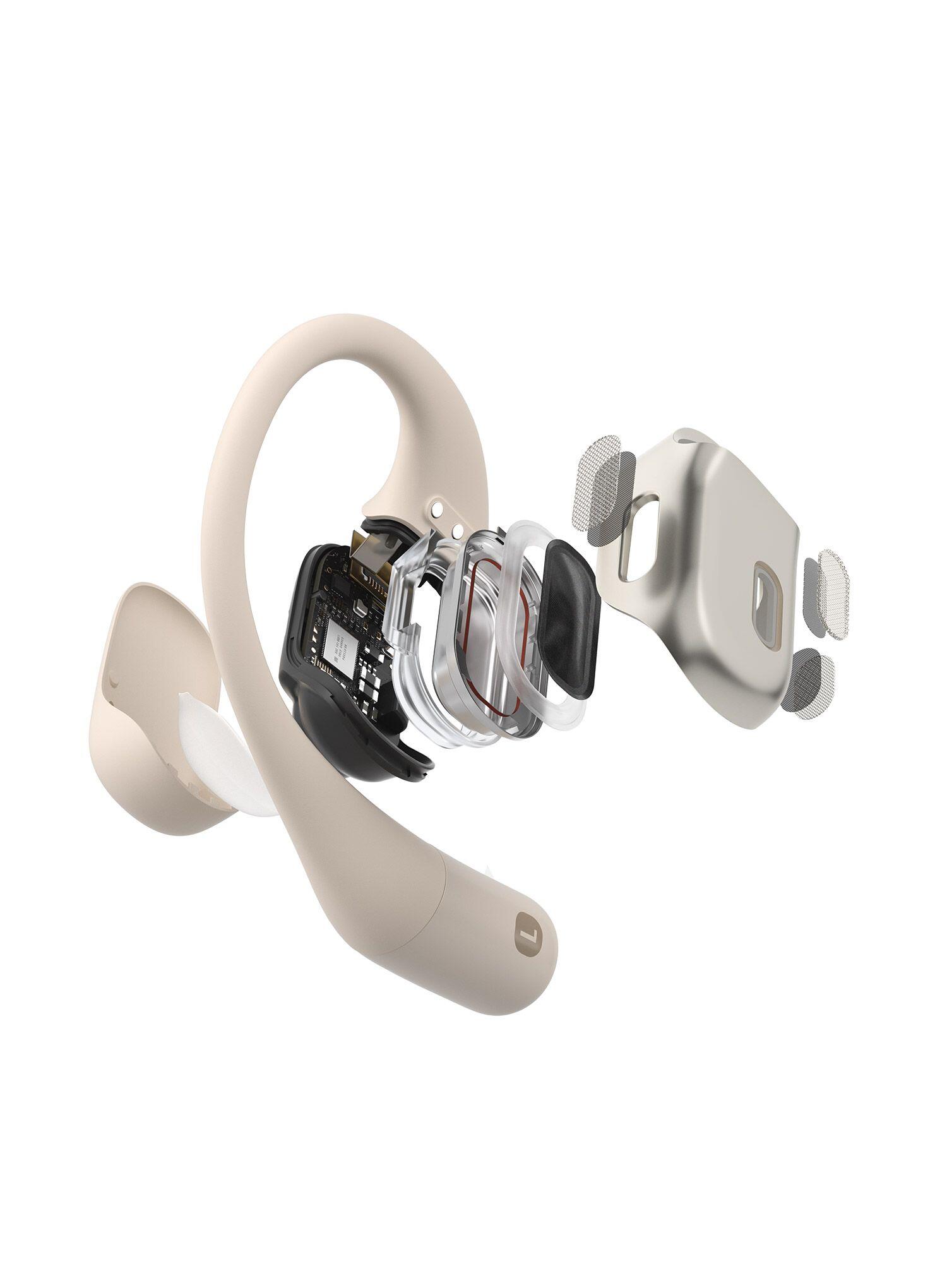 Shokz Bluetooth hoofdtelefoon - OPENFIT BEIGE 6/7