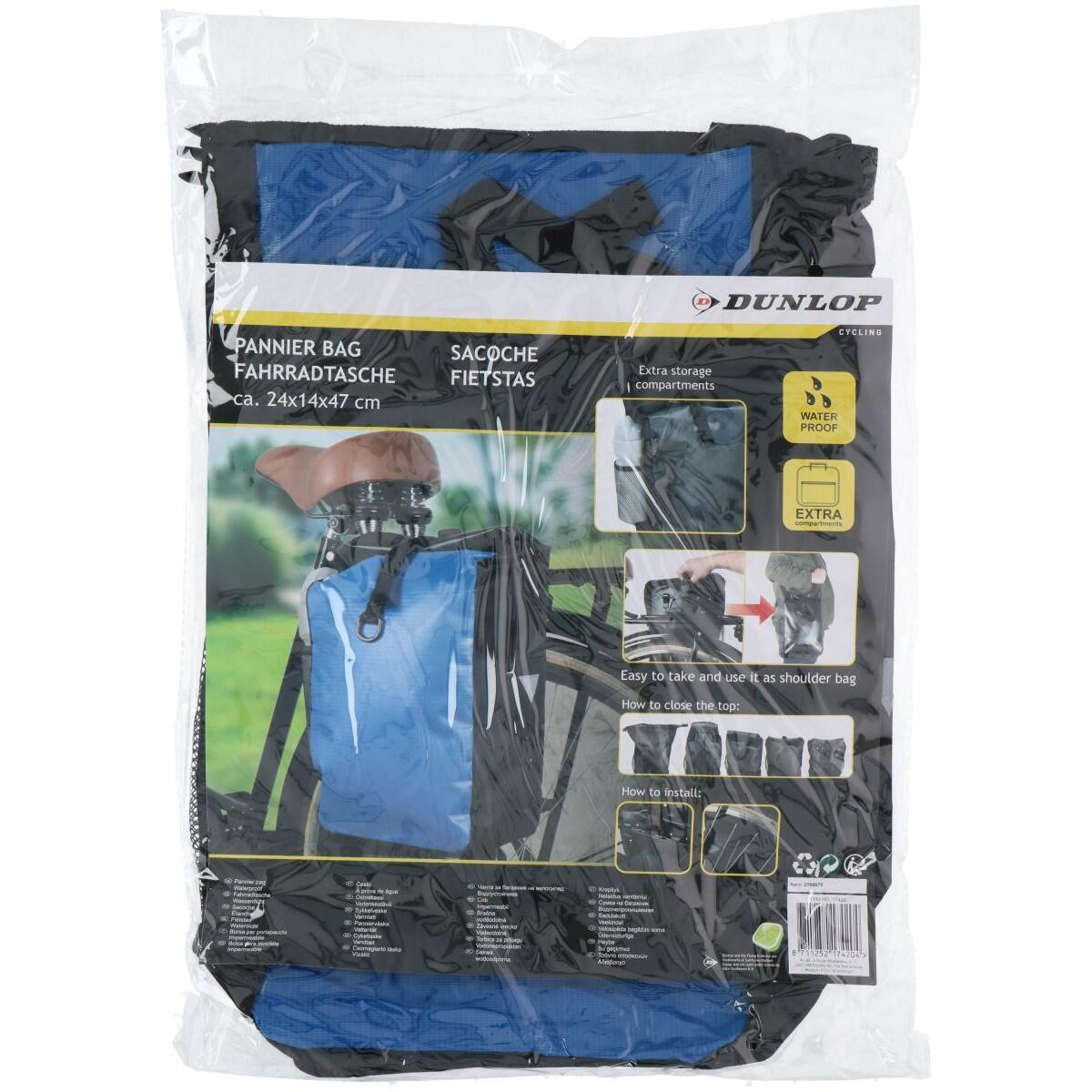 Sacoche Dunlop 15 L double, étanche 2/4