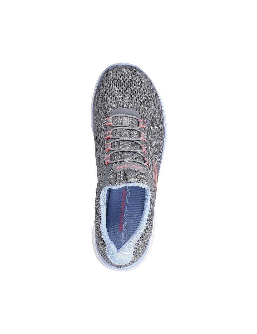 Damen Sneakers Skechers Summits fun flare Grau 4/7