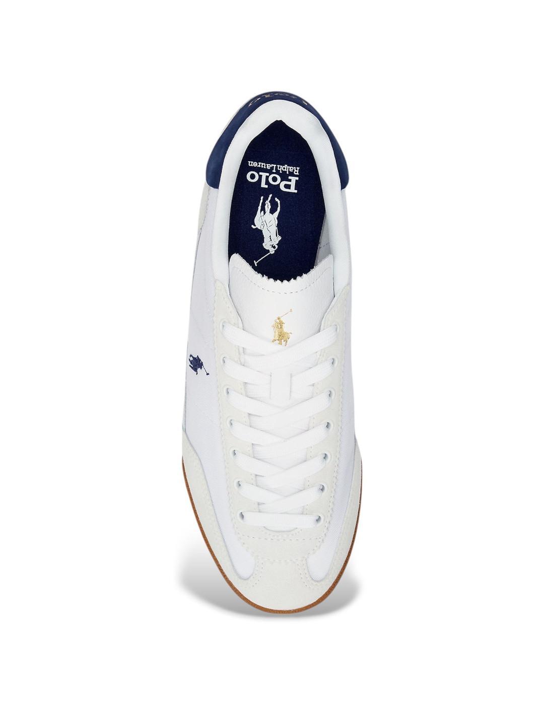 Sapatilhas para Homem Polo sport Sport hester Branco. 3/4