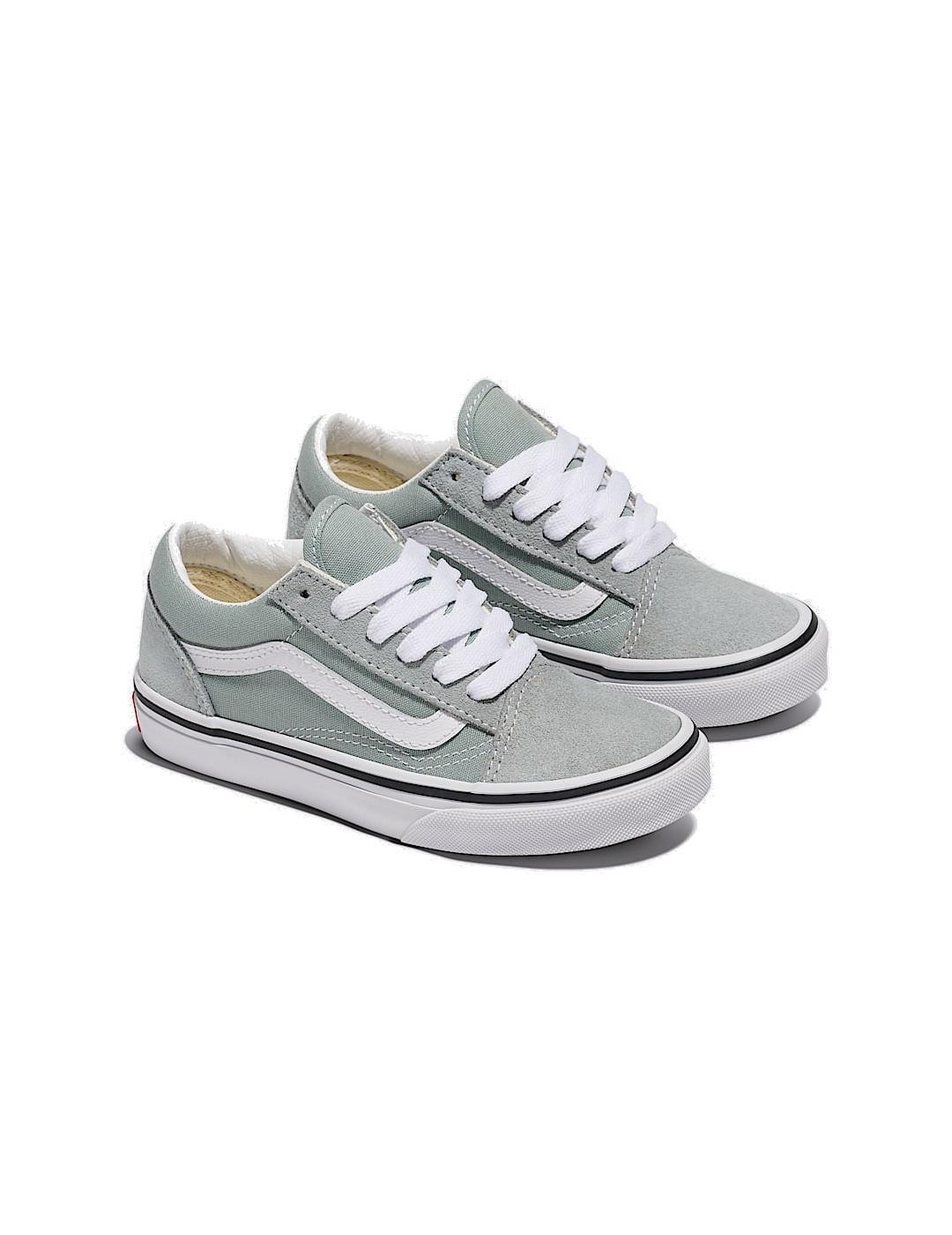 Zapatillas para Niño Vans Old skool Verde 3/5