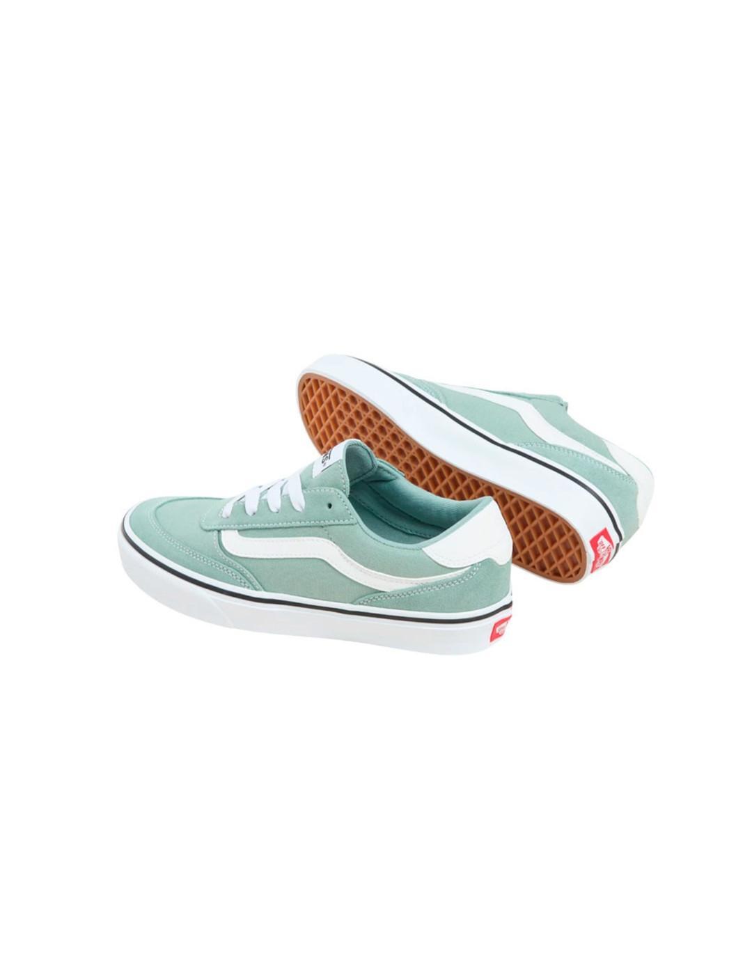 Damenschuhe Vans Brooklyn ls Grün. 3/4