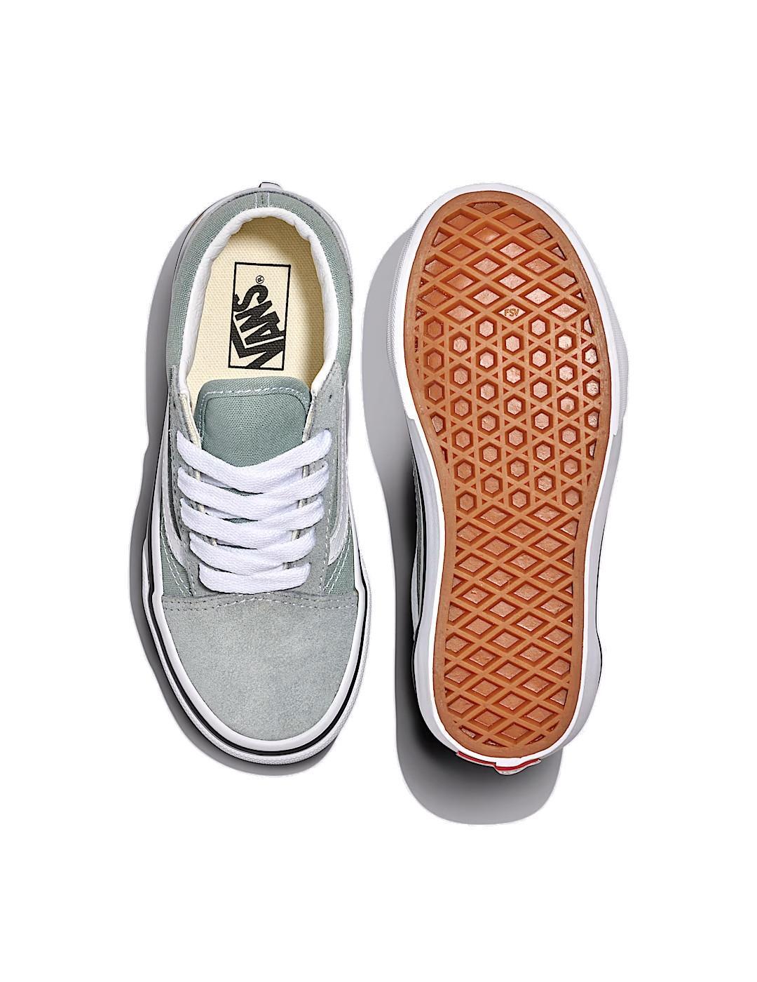 Zapatillas para Niño Vans Old skool Verde 4/5