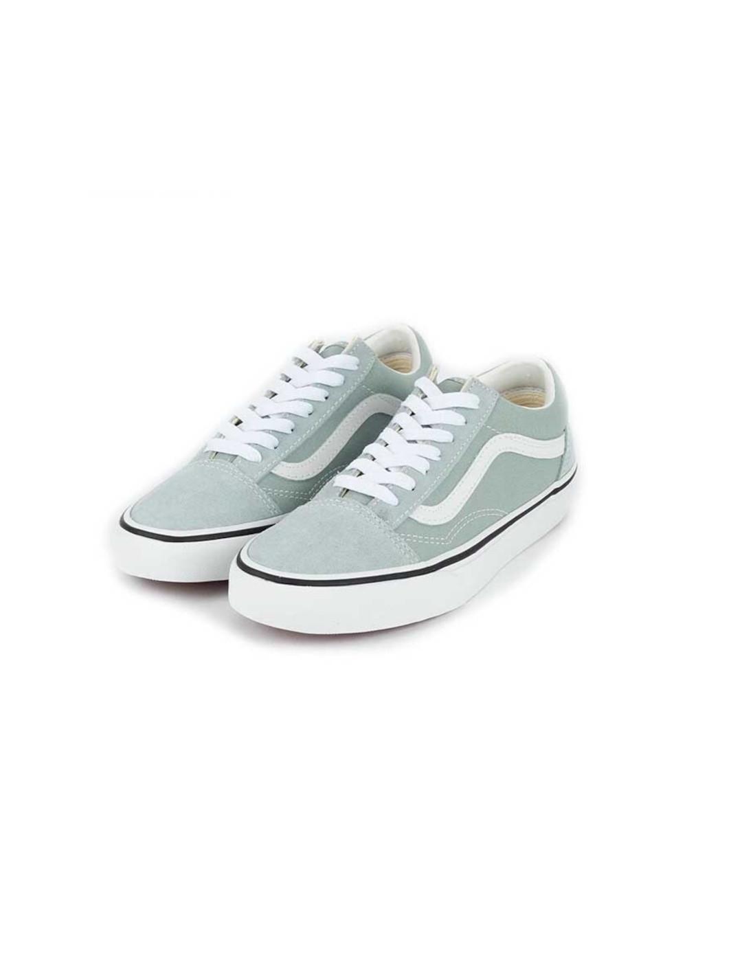 Zapatillas para Mujer Vans Old skool Verde 3/4