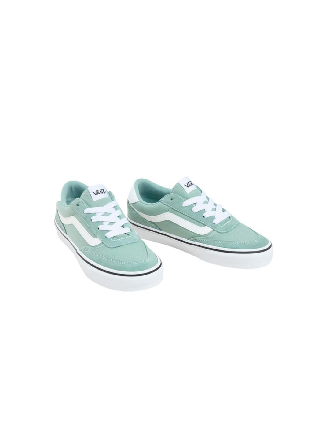 Sneakers da donna Vans Brooklyn ls verde. 2/4