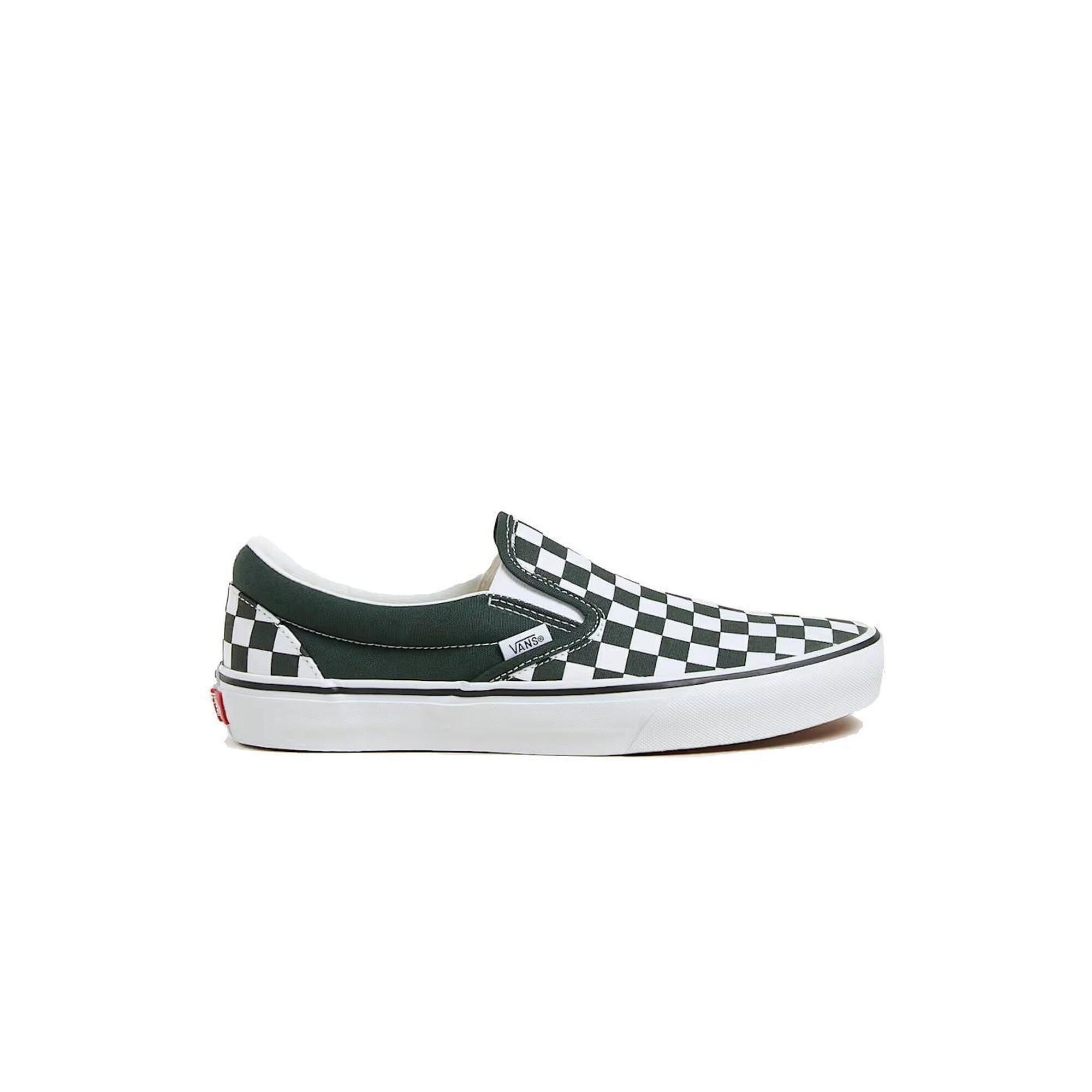 Vans - Chaussures Pour Hommes Vans Classic Slip-on Checkboard Vert - Chaussures De Sport - Vert - Decathlon