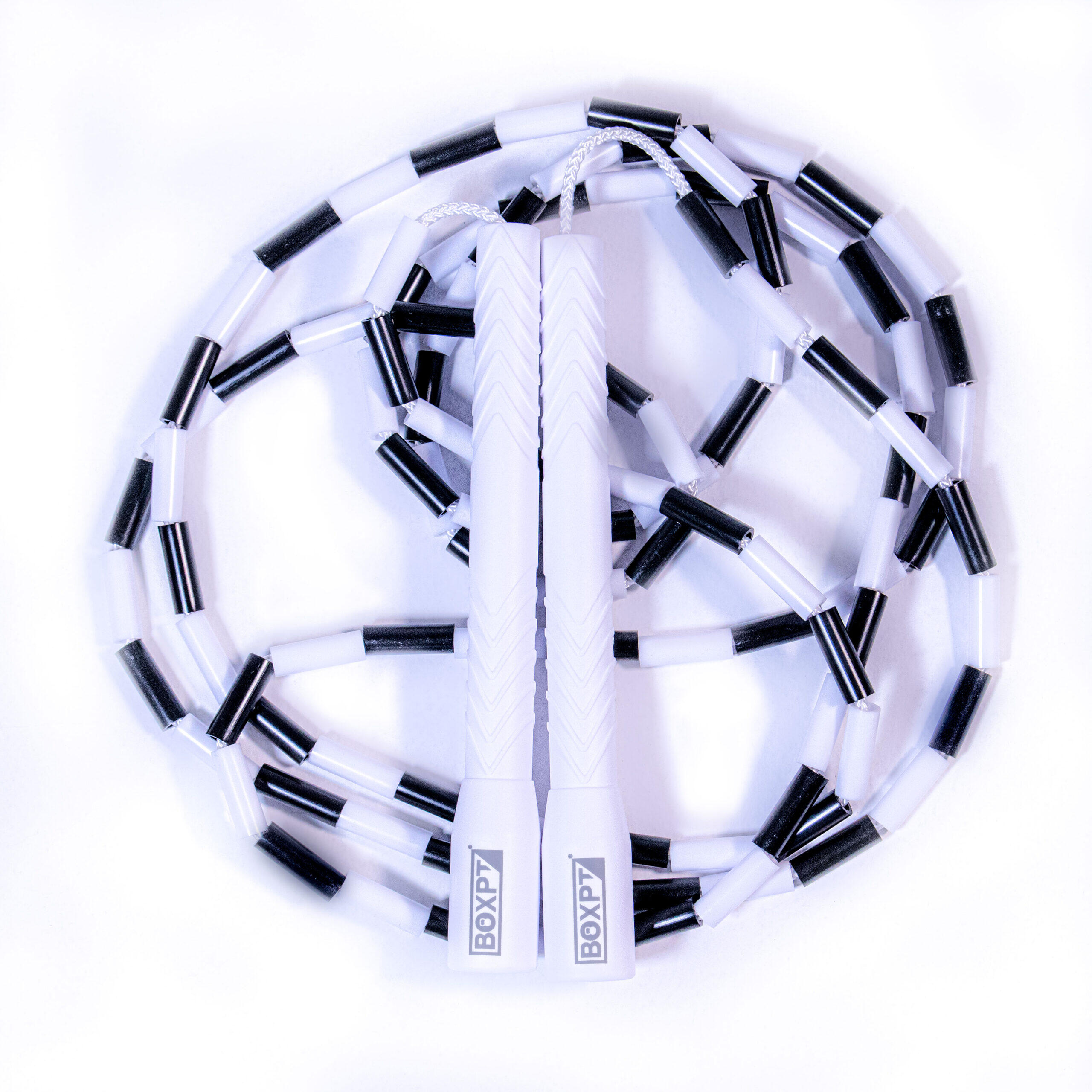 Boxpt Equipment - Cordes À Sauter Freestyle - Corde Tressée - Blanc|noir - No Size - Decathlon