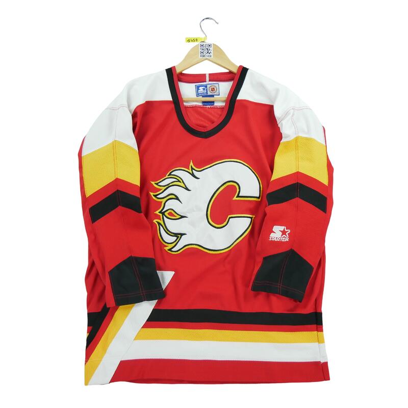 Reconditionné - Maillot Homme NHL Calgary Flames Vintage - Bon État