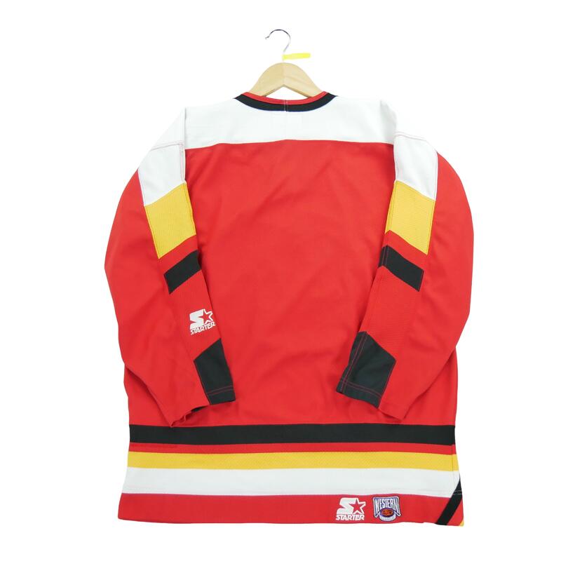 Reconditionné - Maillot Homme NHL Calgary Flames Vintage - Bon État