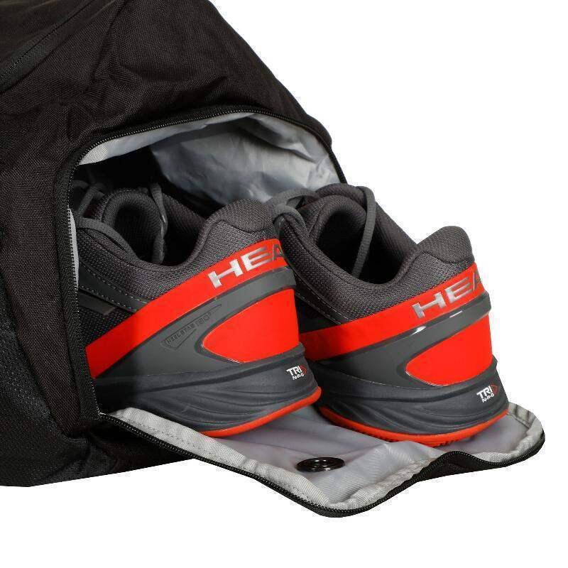 Borsa sportiva da viaggio 50L nera 3/5