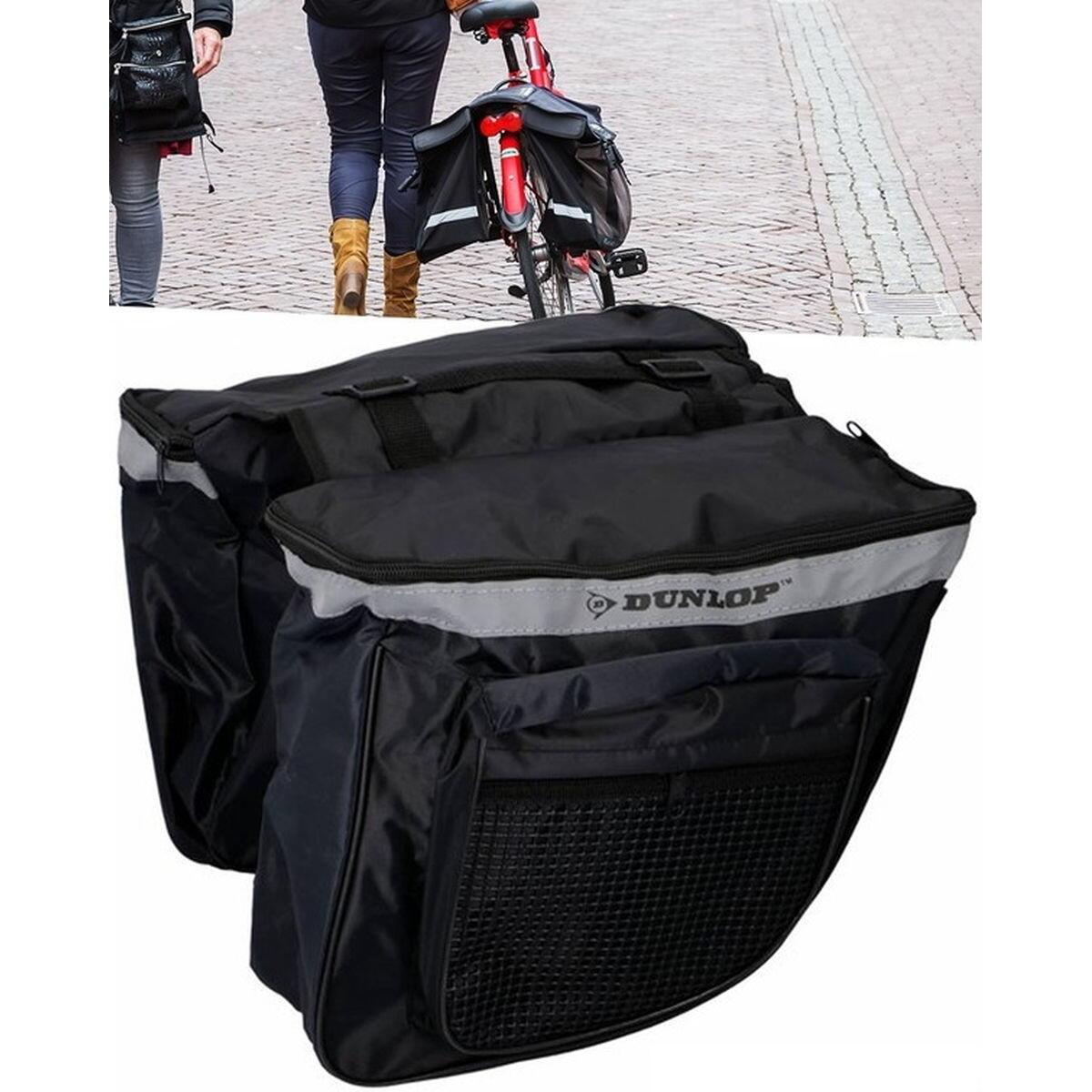 Torba rowerowa podwójna na bagażnik sakwa Dunlop 26l 2/7