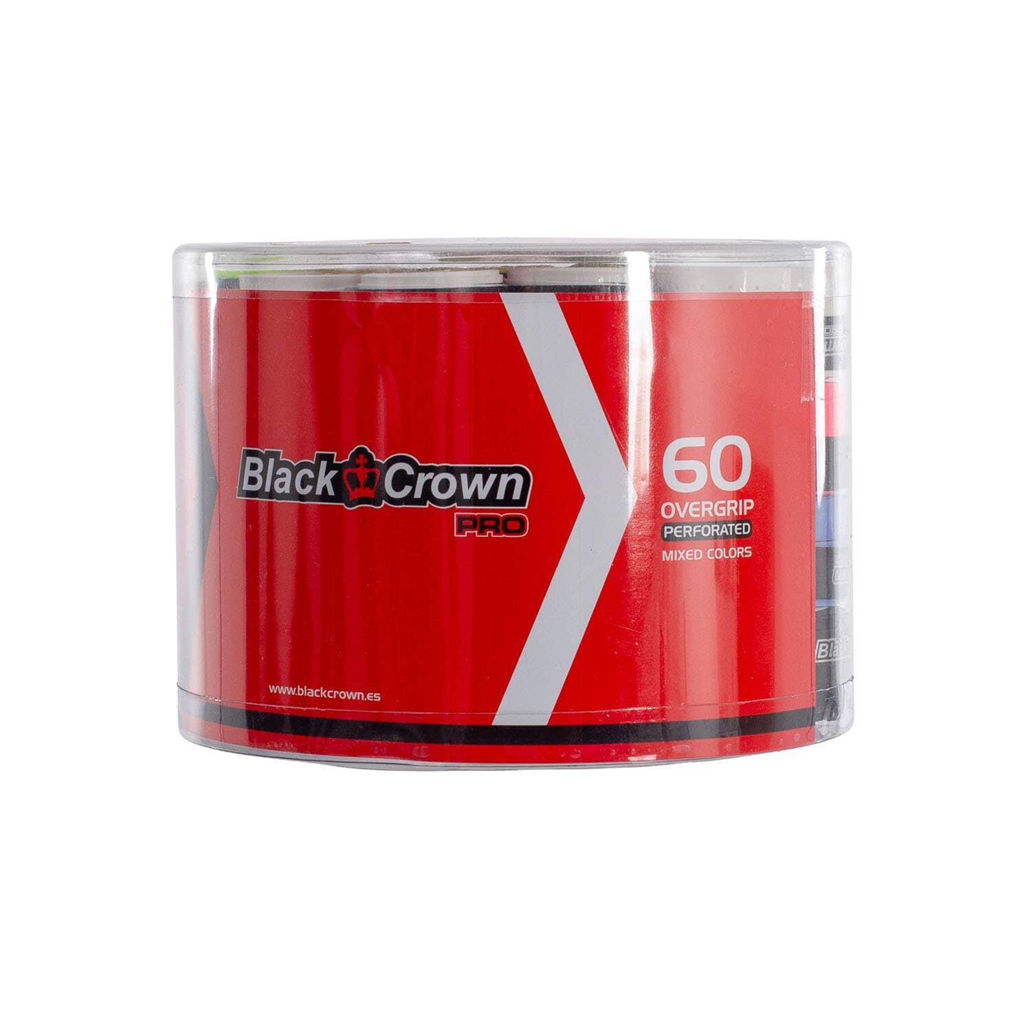 BLACK CROWN Balde 60 Black Crown Perforated Overgrips Multicolor