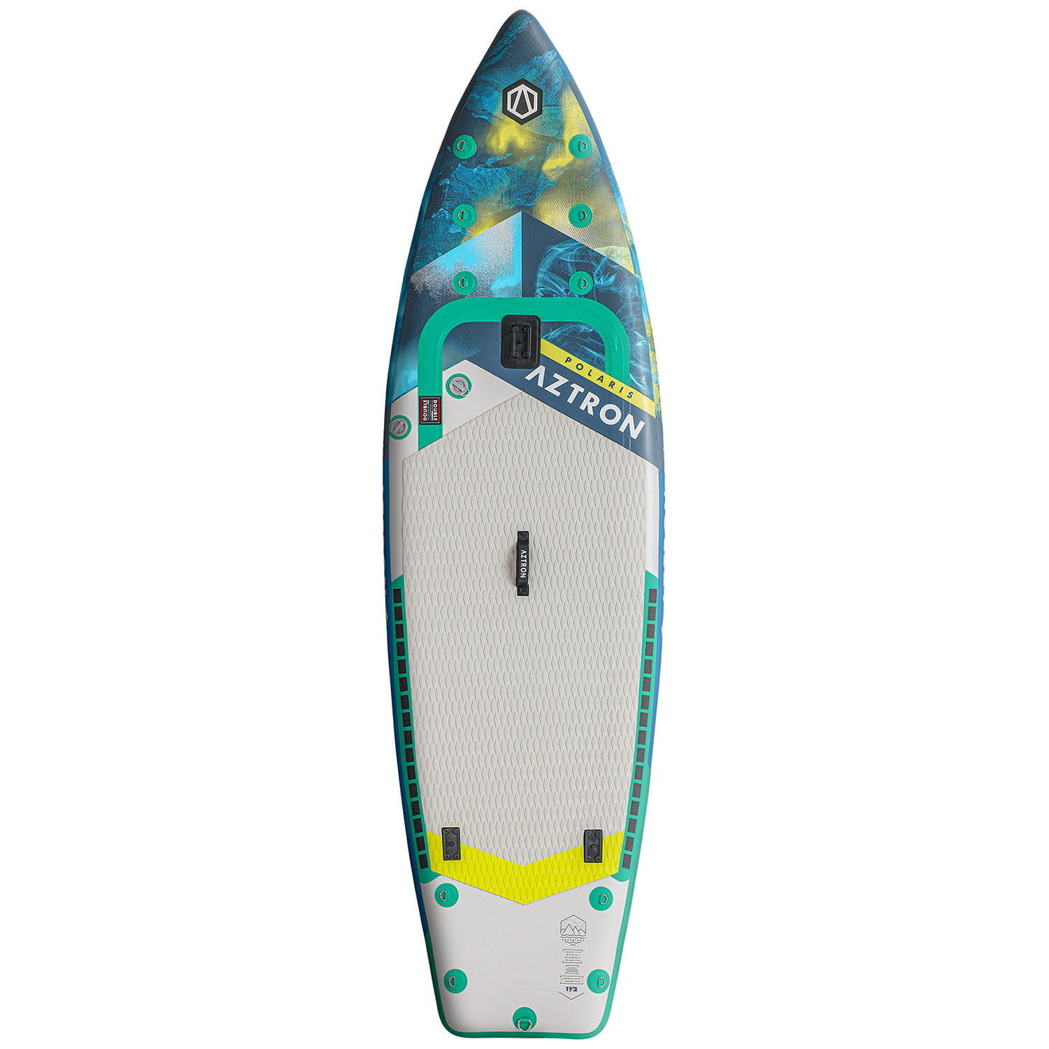 Dwukomorowa deska pompowana SUP Aztron Polaris Adventure 11'2" 340cm 2/7